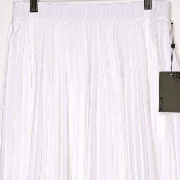 NWT G/FORE Women's White Pleated Skirt/Skort , Size Small - Picture 3 of 5